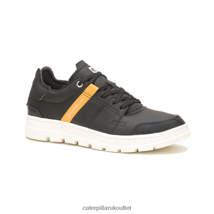 Men Black Caterpillar Cite Low Sneaker 48T8165