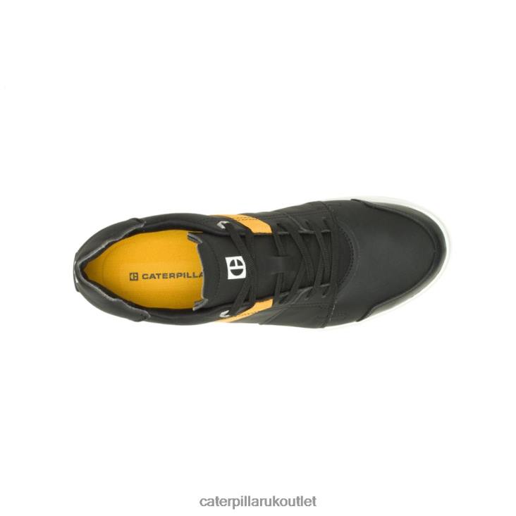 Men Black Caterpillar Cite Low Sneaker 48T8165