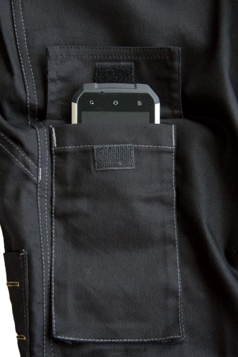 Men Black Caterpillar H2O Defender Pant 48T8118