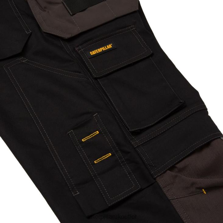 Men Black Caterpillar H2O Defender Pant 48T8118