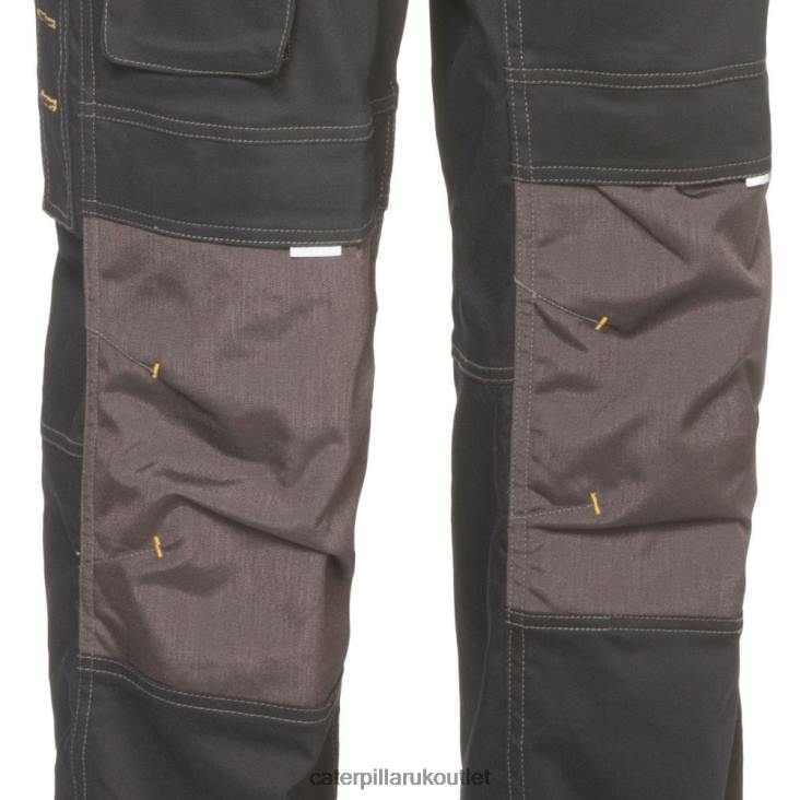 Men Black Caterpillar H2O Defender Pant 48T8118