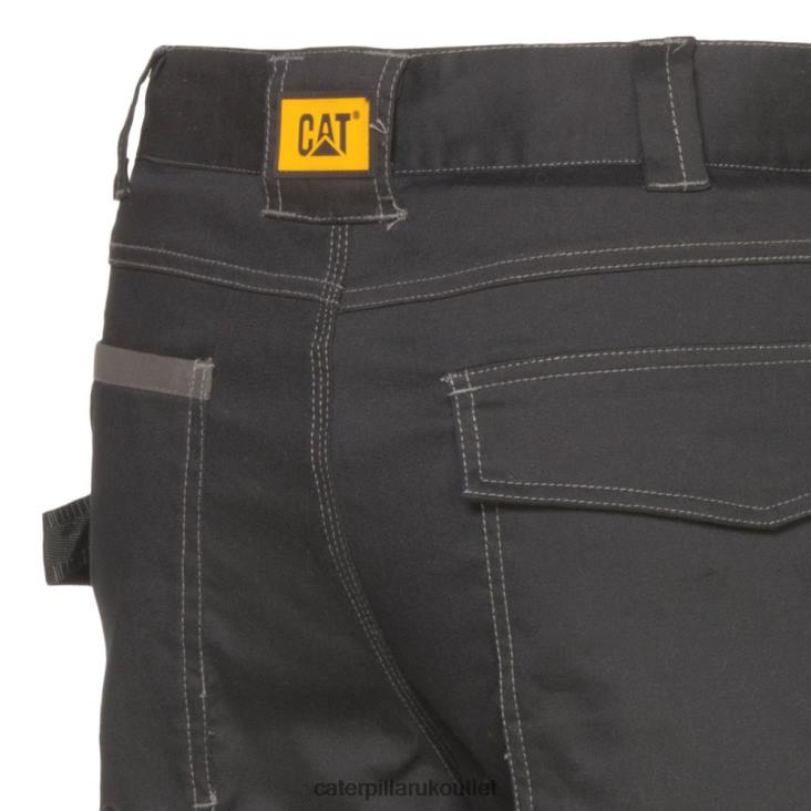 Men Black Caterpillar H2O Defender Pant 48T8118