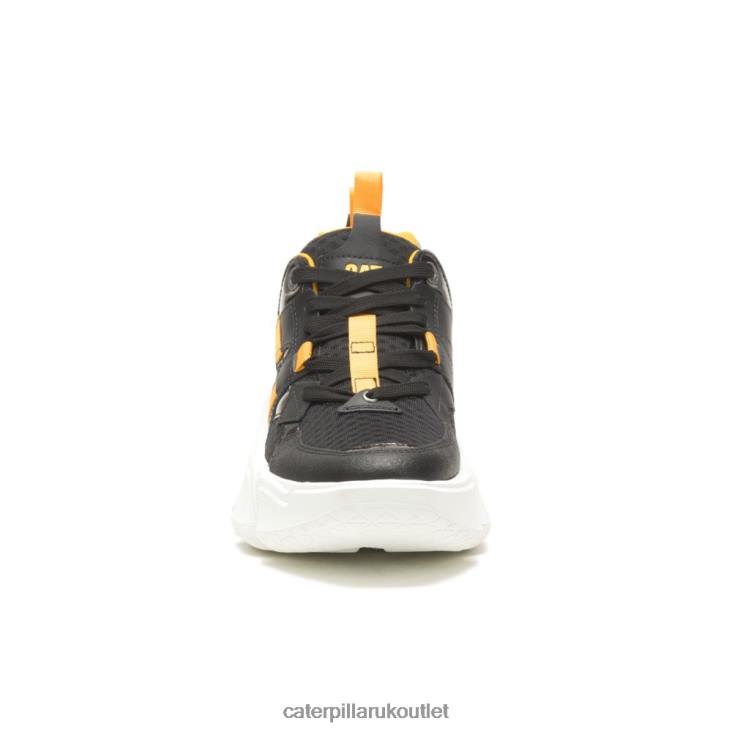 Men Black Caterpillar Imposter Mesh Sneaker 48T8156