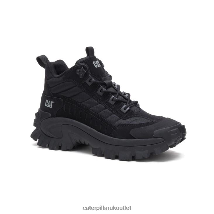Men Black Caterpillar Intruder Mid Shoe 48T8152
