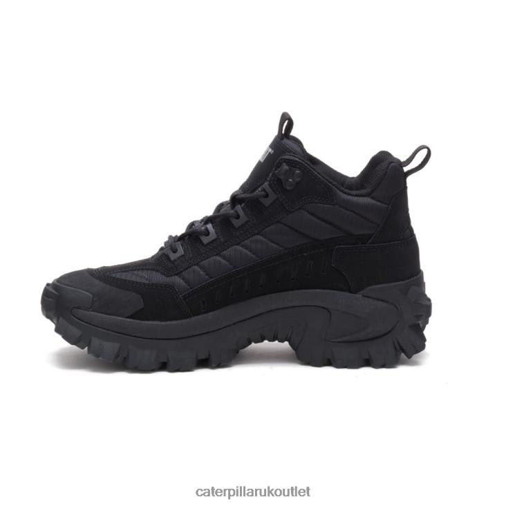 Men Black Caterpillar Intruder Mid Shoe 48T8152