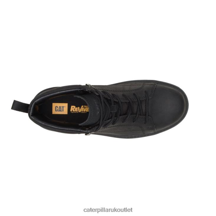 Men Black Caterpillar Modulate Waterproof Boot 48T8185