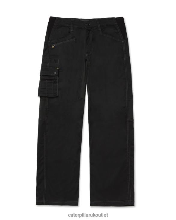 Men Black Caterpillar Operator Flex Pant 48T8245