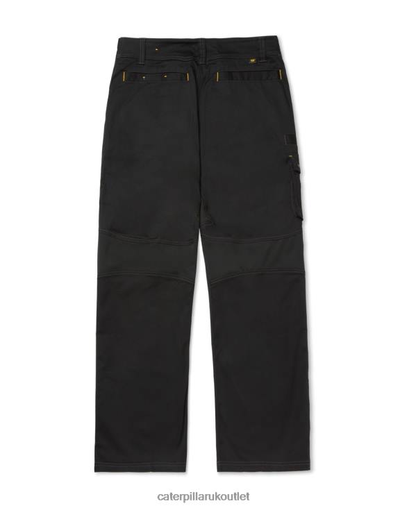 Men Black Caterpillar Operator Flex Pant 48T8245