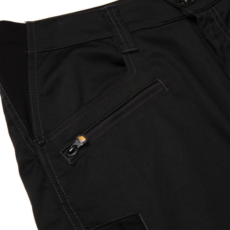 Men Black Caterpillar Operator Flex Pant 48T8245