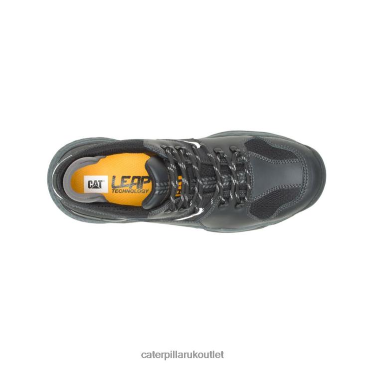 Men Black Caterpillar Provoke Lo Waterproof Alloy Toe Work Shoe 48T8107