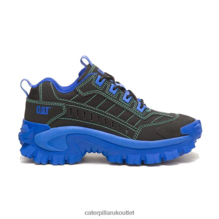Men Black/Blue Caterpillar Intruder Supercharged Shoe 48T8120