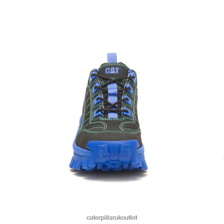 Men Black/Blue Caterpillar Intruder Supercharged Shoe 48T8120