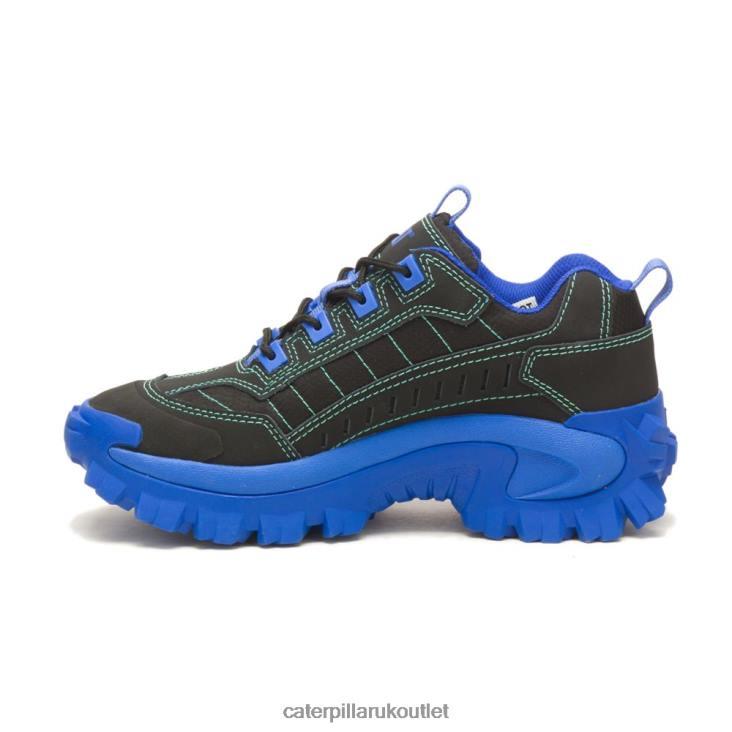 Men Black/Blue Caterpillar Intruder Supercharged Shoe 48T8120