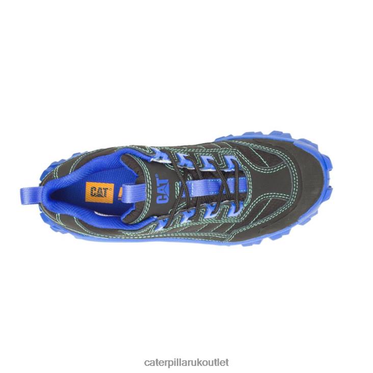 Men Black/Blue Caterpillar Intruder Supercharged Shoe 48T8120