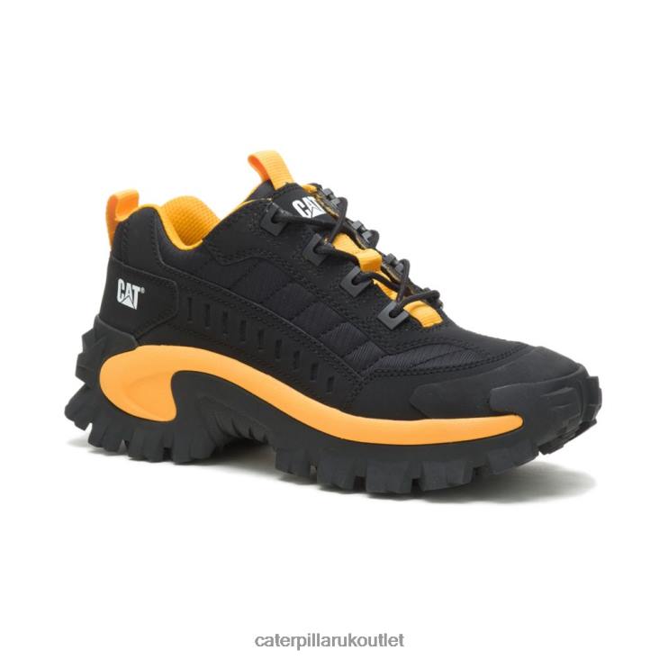 Men Black/Cat Yellow Caterpillar Intruder Shoe 48T8132