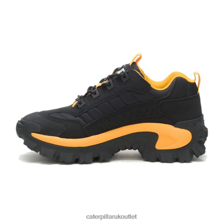 Men Black/Cat Yellow Caterpillar Intruder Shoe 48T8132