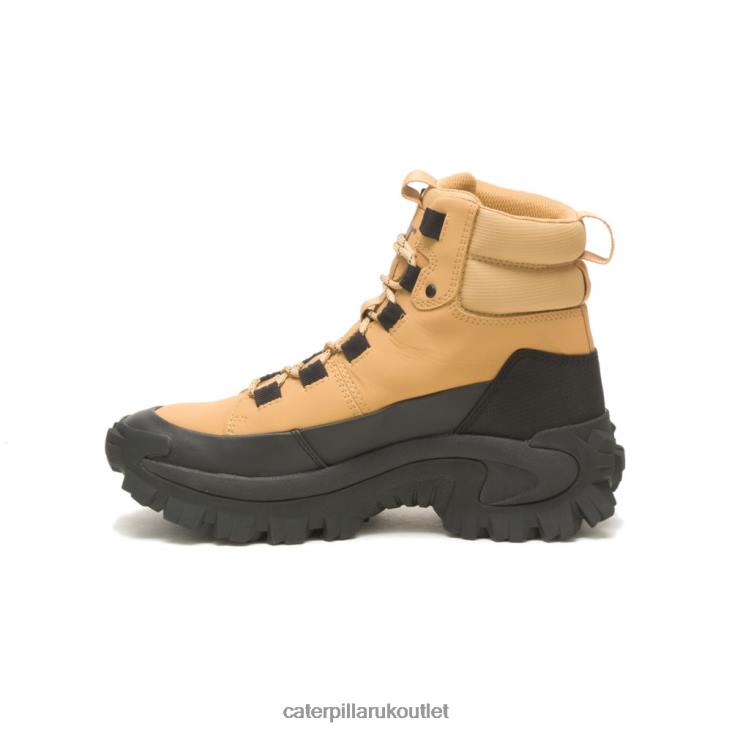 Men Black/Taffy Caterpillar Trespass Waterproof Galosh 48T8173