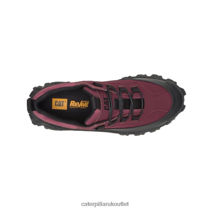 Men Black/Windsor Wine Caterpillar Intruder Waterproof Galosh 48T8124