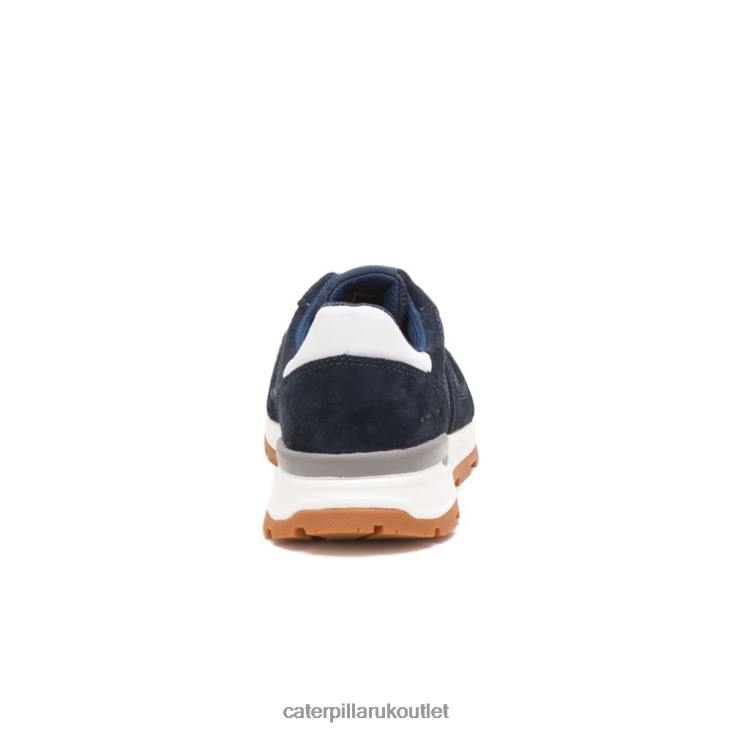 Men Blue Nights Caterpillar Woodward Steel Toe Work Shoe 48T8111