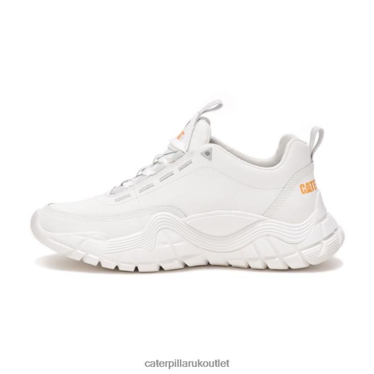 Men Bright White Caterpillar Vapor Storm Sneaker 48T8151