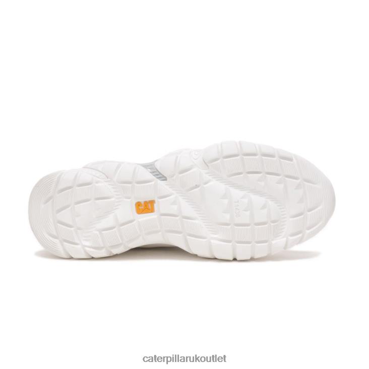 Men Bright White Caterpillar Vapor Storm Sneaker 48T8151