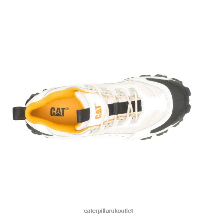 Men Bright White/Birch Caterpillar Intruder Shoe 48T8137