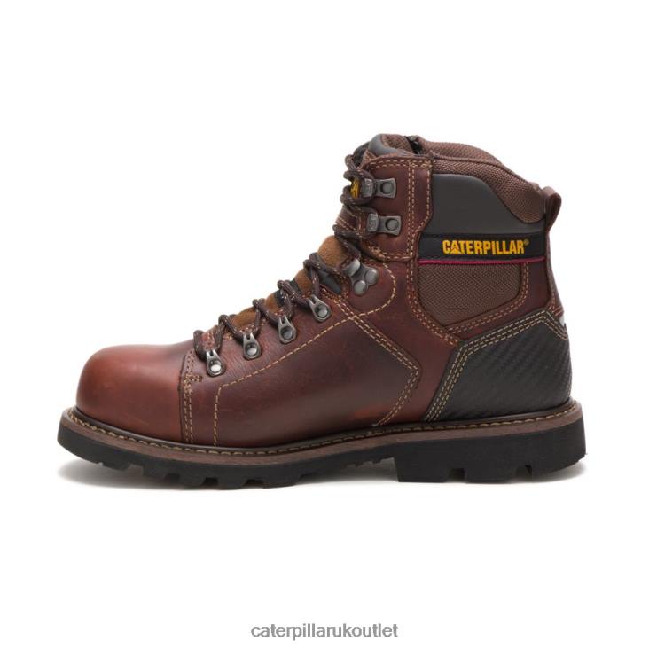 Men Brown Caterpillar Alaska 20 Steel Toe Work Boot 48T828
