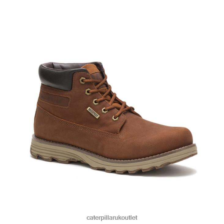 Men Danish Brown Caterpillar Founder Waterproof Thinsulate Boot 48T8210