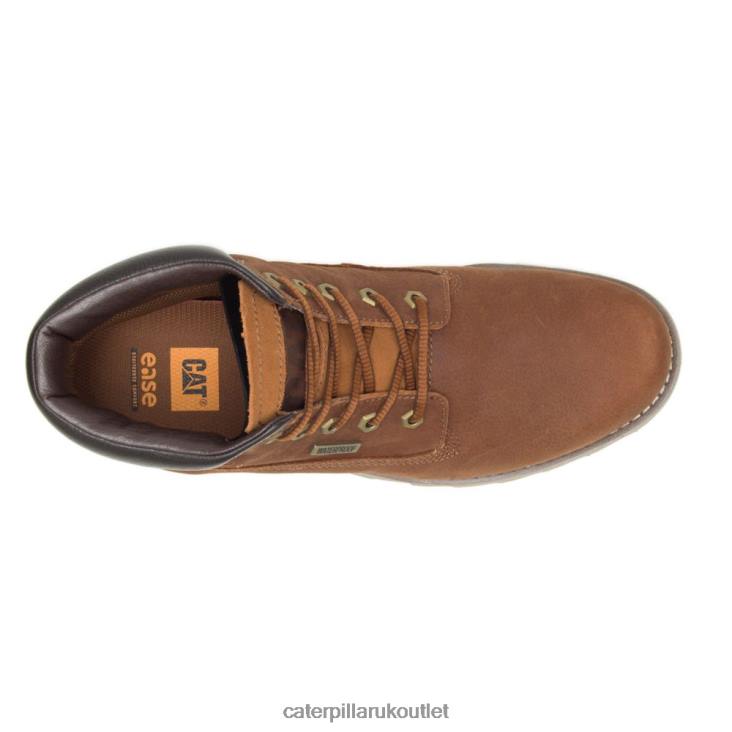 Men Danish Brown Caterpillar Founder Waterproof Thinsulate Boot 48T8210