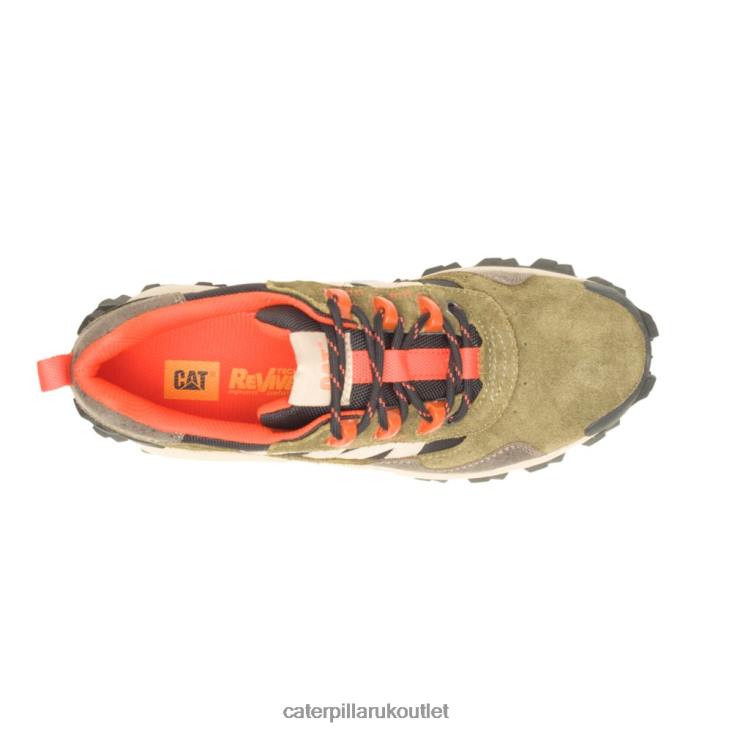 Men Dark Olive Caterpillar Intruder Beta Shoe 48T8143