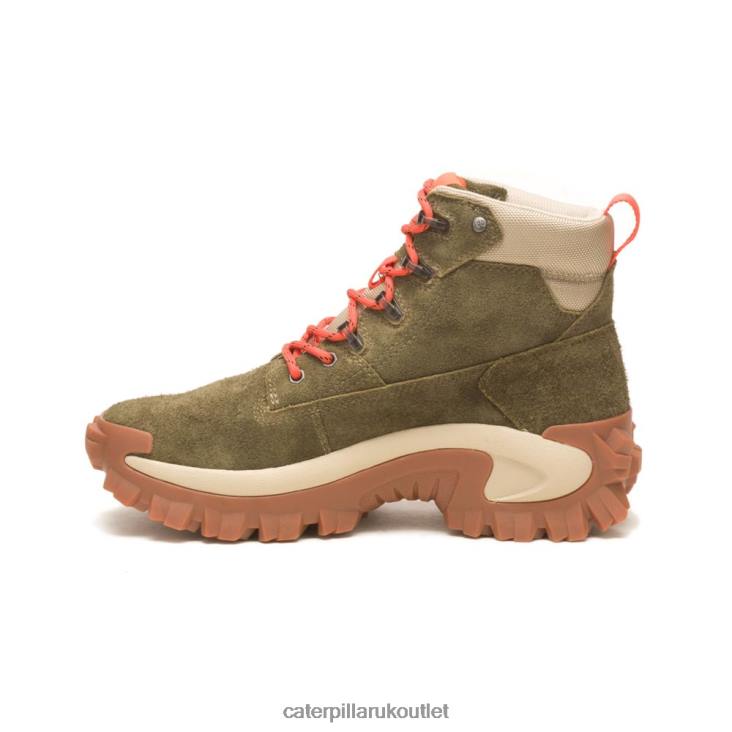 Men Dark Olive Caterpillar Intruder Ply Boot 48T8178