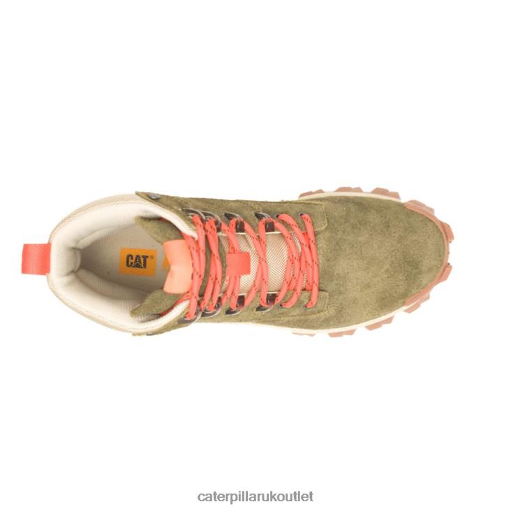 Men Dark Olive Caterpillar Intruder Ply Boot 48T8178