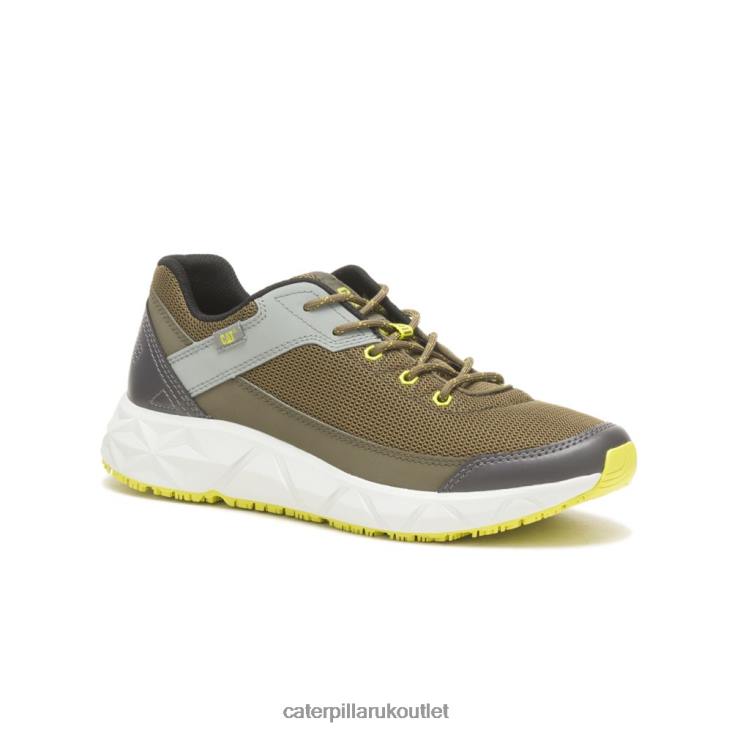Men Dark Olive/Wild Dove Caterpillar Prorush Speed Fx Shoe 48T8103