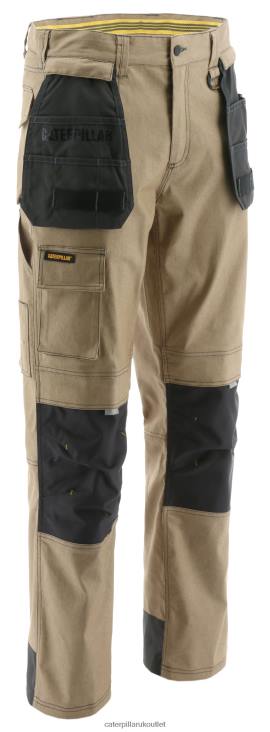 Men Dark Sand Caterpillar H2O Defender Pant 48T8117