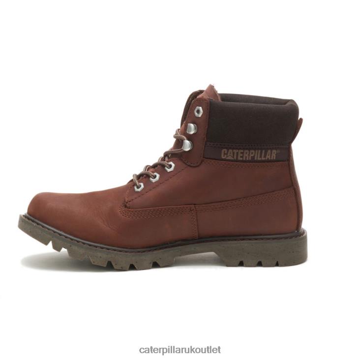 Men Deep Mahogany Caterpillar Ecolorado Waterproof Boot 48T8199