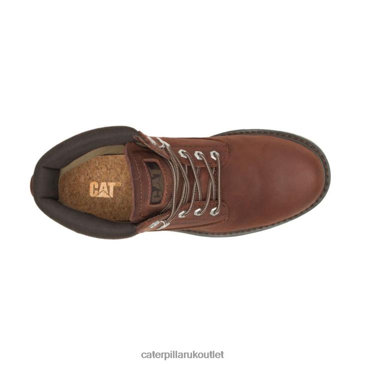 Men Deep Mahogany Caterpillar Ecolorado Waterproof Boot 48T8199