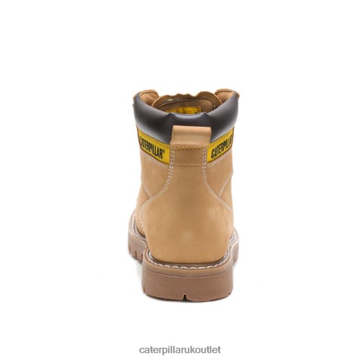 Men Honey Caterpillar Second Shift Work Boot 48T813