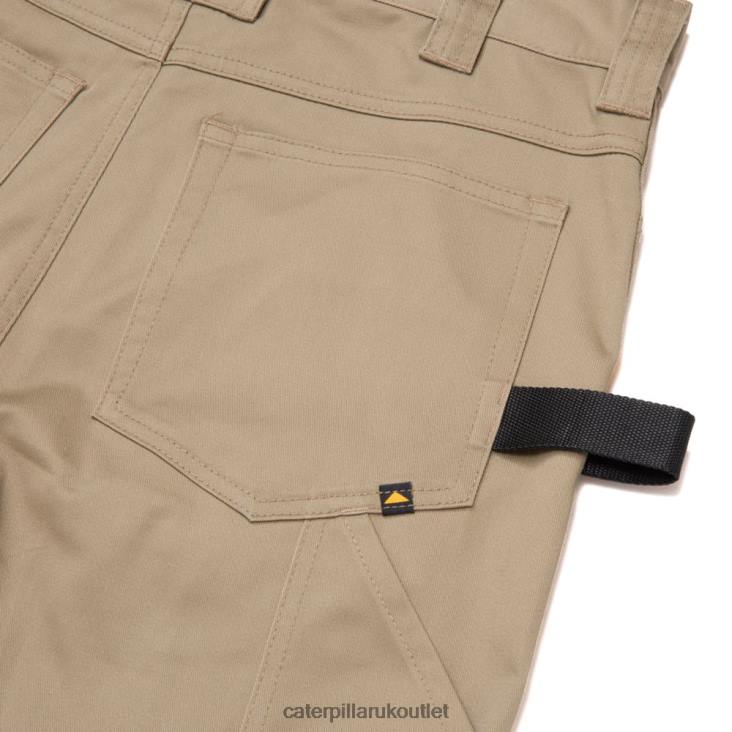 Men Khaki Caterpillar Coolmax Outdoor Work Pant 48T8247