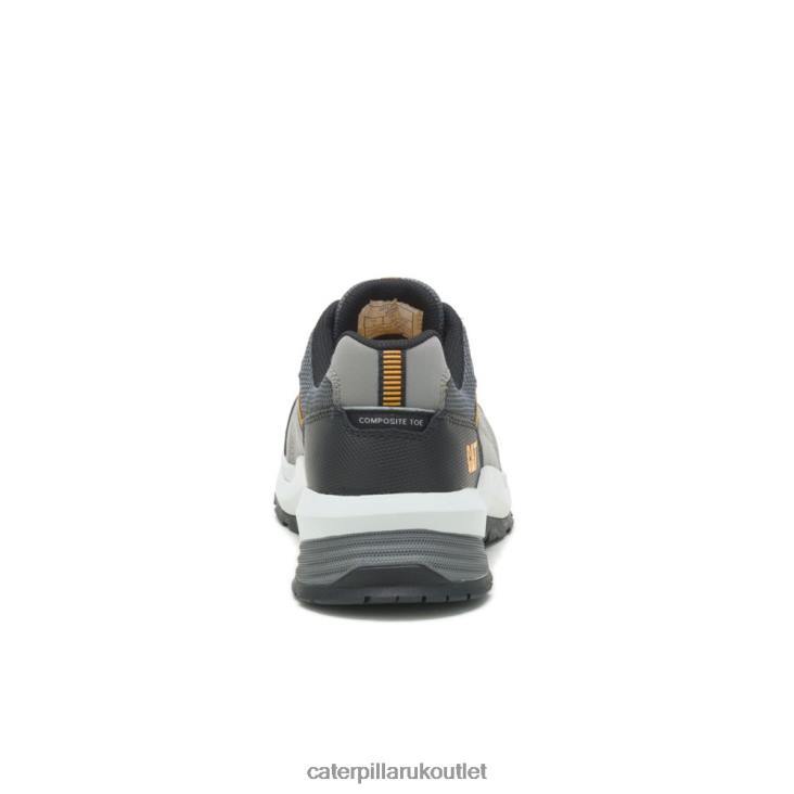 Men Medium Charcoal Caterpillar Streamline 20 Mesh Composite Toe Work Shoe 48T892