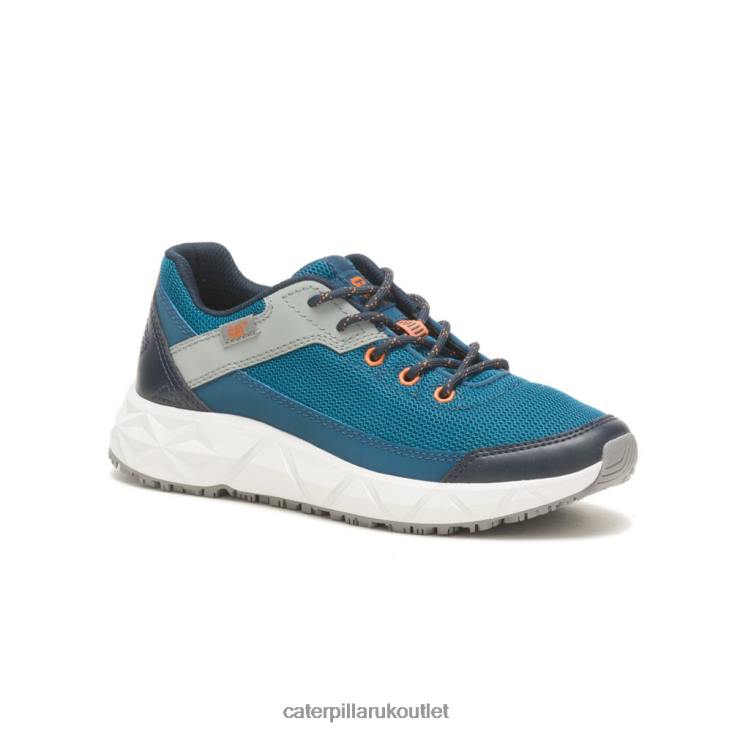 Men Moroccan Blue/Wild Dove Caterpillar Prorush Speed Fx Shoe 48T8105