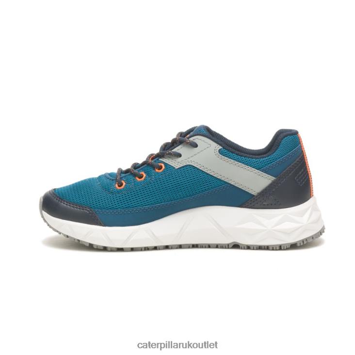 Men Moroccan Blue/Wild Dove Caterpillar Prorush Speed Fx Shoe 48T8105