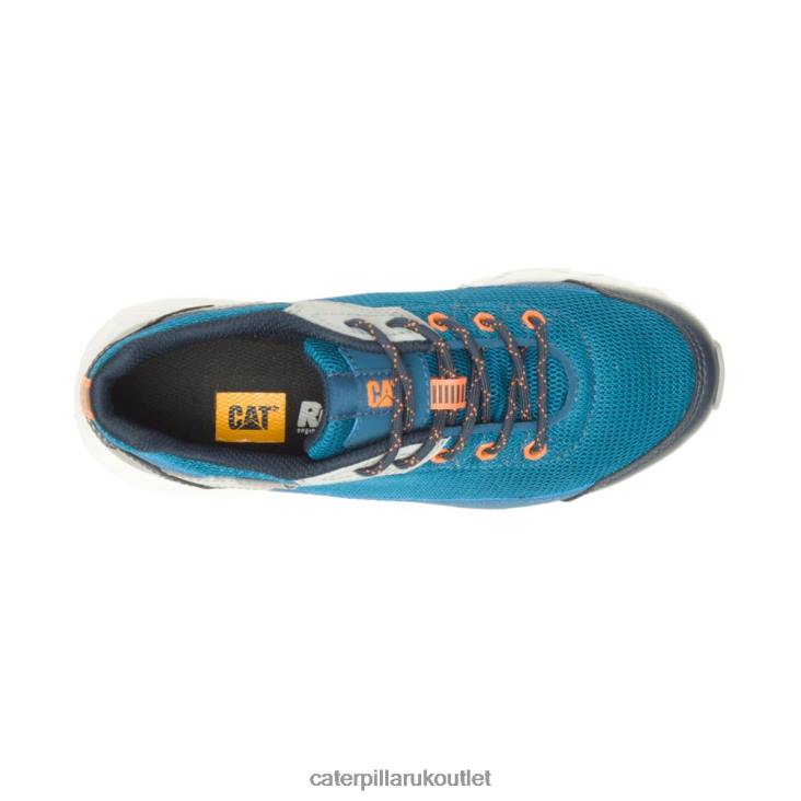 Men Moroccan Blue/Wild Dove Caterpillar Prorush Speed Fx Shoe 48T8105