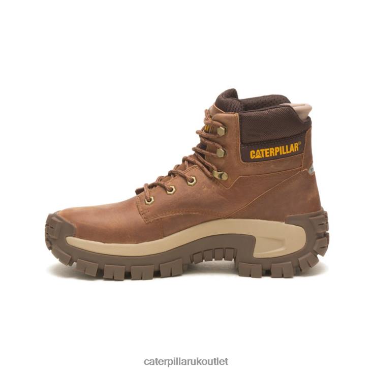 Men Mushroom Caterpillar Invader Hi Steel Toe Work Boot 48T84