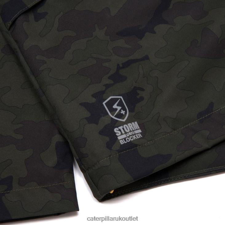 Men Night Camo Caterpillar Essential Rain Jacket 48T8112