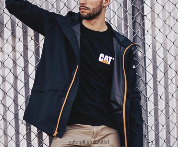 Men Night Camo Caterpillar Essential Rain Jacket 48T8112