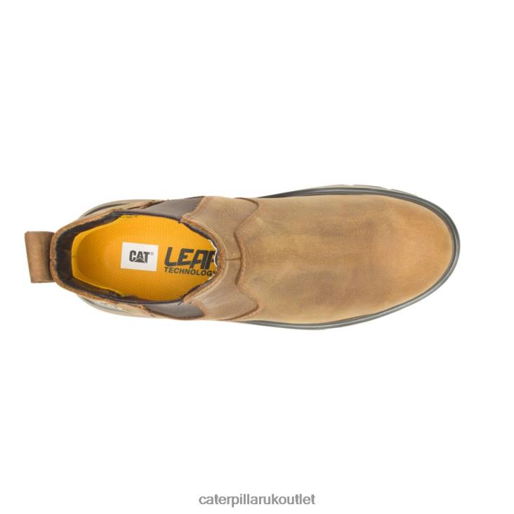 Men Pyramid Caterpillar Exposition Chelsea Work Boot 48T834