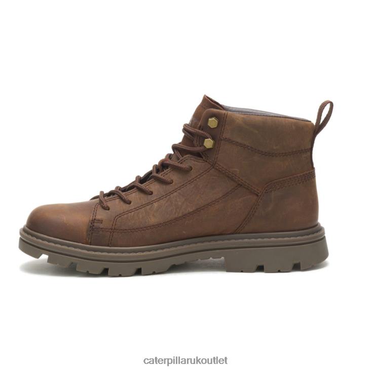 Men Real Brown Caterpillar Modulate Waterproof Boot 48T8184