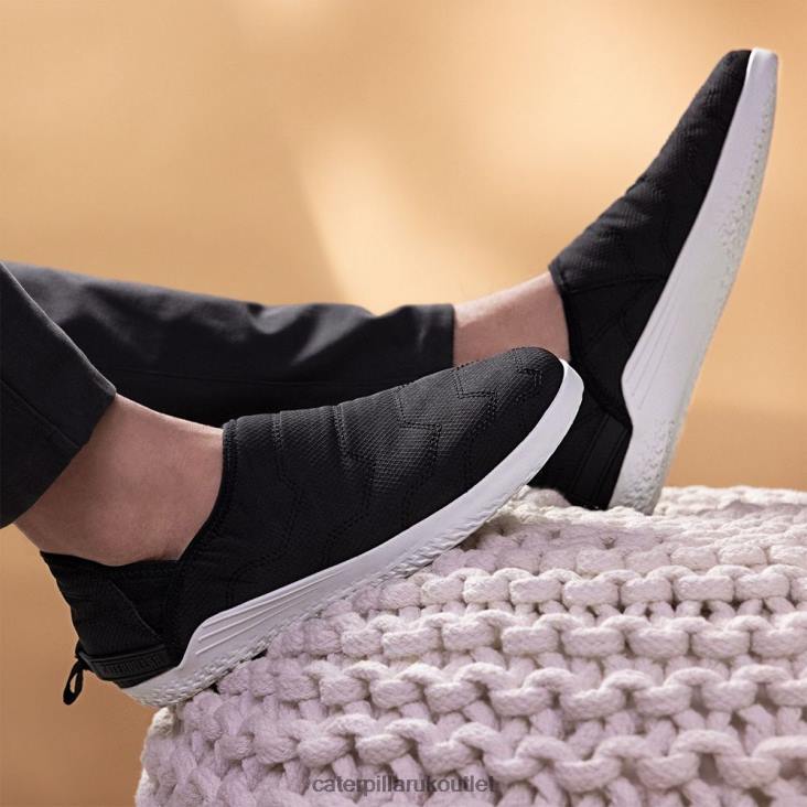 Men Red Plaid Caterpillar Crossover Slip On 48T8170