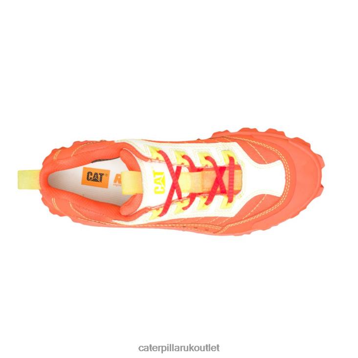 Men Scarlet Ibis Caterpillar Intruder Supercharged Shoe 48T8119