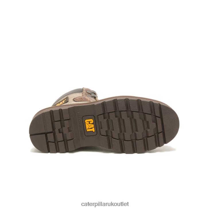 Men Silver Mink Caterpillar Conquer 20 Boot 48T8203